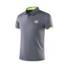 FC Salzburg Men and Women's Polo Fashion Design Tovemable Mesh Sports Thirt قميص غير رسمي في الهواء الطلق