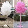 1.5M 5feet Height White Artificial Ginkgo Biloba Leaf Maidenhair Trees Roman Columns Road Cited For Wedding Mall Opened Props