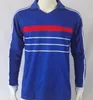 1984 1985 FrenChS Maglie da calcio retrò Platini HENRY THURAM PIRER DESCHAMPS VINTAGE MAILLOT uniforme magliette da calcio classiche camisetas de foot 2000