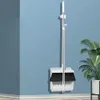 Метлы Dustpans Метла и сочки складной складной пышной пепчик Высокий ванная комната для ванной комнаты, чтобы подметать волшебную щетку мусор.