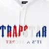 Trapstar Мужская дизайнерская брендовая спортивная одежда с принтом Trapstar Hoodie Мужские цвета Теплый комплект из двух предметов Свободная толстовка Брюки Беговая толстовка с капюшоном Man 8247