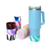 7.5cm Protective Water Bottle Bottom Sleeve Cover Silicone Bumper Boot for 40oz Tumbler 0622