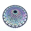 Roues libres de vélo Roues à chaîne SROAD 12 vitesses VTT Vélo 10 50T Cassette colorée ACIER CNC Fabriqué XD Driver Body 12V K7 Freeewheel Super Light 390g 230621