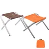 Kamp mobilyaları açık kamp yüksek dayanıklı portatif katlanır sandalye depolama torbası alüminyum dışkı koltuğu balıkçılık yürüyüş travle ev