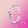 925er Sterlingsilber, neuer modischer Damenring, funkelnder Zirkon-Prinzessinnenring, geeignet für Original Pandora, ein besonderes Geschenk für Frauen