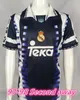 1998 Maglie da calcio retrò di Real Madrids Maglie da calcio Guti Ramos Seedorf Carlos Ronaldo 11 13 14 15 16 Zidane Raul Vintage 96 97 98 99 00 02 03 04 05 05