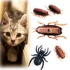 1pcs Cat Interactive Electric Cockroach Toy Simulation Toys Irregular Running Spider Toys for Cats with Battery Pet Funny Toys