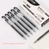 Beyin Pens 12 PC/Set 0.38mm Büyük Kapasiteli Mürekkep Elmas Uç Kalem Siyah/Mavi/Kırmızı Sınav İmzalama Okulu Ofis Kırtasiye Malzemeleri 230621