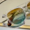 Crystal Gold Square Sunglasses Brown to Green Lens Sun Shades Mens Summer Sunnies gafas de sol Sonnenbrille UV400 Eyewear with Box