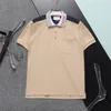 Marques de luxe Hommes Designer Polo T-Shirt Mode D'été Respirant À Manches Courtes Revers Casual Top chemises M-3XL