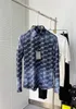 BLCG Lencia Mens Trand Designer Designer Stirts Paris Brand Clothing Man Men Long Sleeve Cotton Tops بالإضافة إلى حجم 8195