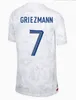 MBAPPE 2024 Maillots de football 24 25 Benzema GRIEZMANN Club français Ensembles complets Coupe POGBA GIROUD KANTE Maillot de foot equipe Maillots enfants kit femmes hommes maillot de football