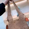 Дизайнерские сумки Raffia Woven Crossbody Bags Beach Bag Женские сумочки тканые сумки для покупок с большой емкость