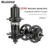 Grupki rowerowe Hassns Pro7 Mountain FreeHub 32H Cube 120Sound 6 Pawls Hub for Shimano HG MTB 32 FUROS 12V Ratchet 230621