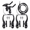 Vattenflaskor Burar Bike Broms Set Mountain Sake Cable Kit Aluminiumlegering Fram bak v Caliper för cykeltillbehör 230621