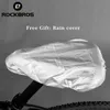 Fietszadels ROCKBROS MTB Fiets Zadelhoes Vloeibare Siliconen Gels Hollow Ademend Comfortabel Zacht Fietsen Seat Accessoires 230621