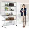 82 "x48" x18 "6 Tier Wire Shelving Unit Heavy Duty in hoogte verstelbare Wire Shelving Heavy Duty