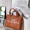 Marc Designer Bag Tote Women Casual Large Capacity Handbag Fashion Beach PU Leather Crossbody Bags Luxury Brand Shoulder Bag Wallet