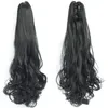 Hair pieces Synthetic 22inch Claw Clip tail Wavy For Women Tail Hairpiece 230621