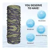 Bandanas Tiger Stripe Military Army Camouflage Bandana Neck Warmer Women Men Winter Ski Tube Scarf Gaiter Tactical Camo Face Cover