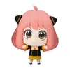 Dekorative Objekte Figuren Kawaii Anime Spy X Familie Cashapon Anya Forger Twilight Yor Actionfigur Q Version handgemachte Spielzeugkollektion Geschenke 230621