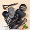 Cooking Utensils 11 Styles Food Grade Nylon Tools Home Soup Spoon Frying Shovel Colander Long Handle Egg Beater Meat Fork Kitchen Utensil 230621