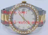 Top Quality Mechanical Automatic Men's Watch 116333 2 Tone 18K Yellow Gold/SS Diamond Bezel 41MM Mens Sports WristWatches