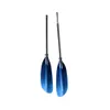 Beach accessories High Quality Glass fiber blades Full carbon shaft Transparent Kayak Paddle Free bagQ45S 230621