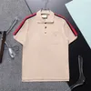 Mens Designer Polo T-Shirt Summer Fashion Respirant À Manches Courtes Revers Casual Top Desinger Polos