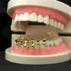 Hip Hop Custom Fit Drip Grillz 14 Karat vergoldete Hip Hop-Zahnkappen für die unteren unteren Grills