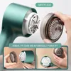 Lint Rollers Borstels Oplaadbare Remover Professionele Huishoudelijke Kleding Scheerapparaat Stof Fuzz Elektrische Pluis Draagbare Borstel mes 230621