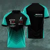 T-shirt da uomo T-shirt grande Malesia Nazionale Petroleum Formula 1 F1 Team 3D Short Short ED0H
