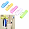 Plastic Rolling Squeezer Tube Partner Holder with Hanging Sucker Toothpaste Dispenser Bathroom Accessories dispensers