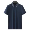 Polo pour hommes poitrine lettre t-shirt designer pour hommes chemise à manches courtes surdimensionné lâche t-shirt décontracté haut en coton hommes femmes FM-3XL