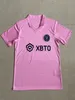 23 24 Inter Miami CF Futebol Jerseys Lionel Messis Martinez Campana Lassiter Arroyo Borgelin Jean Kryvtsov Negri Stefanelli YEDLIN MOTA Kids Kit Camisas de Futebol S-XXX