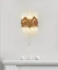 Wall Lamps Postmodern Designer-like Luxury Atmosphere TV Background Panel Lamp Bedroom Bedside Crystal Led Lighting