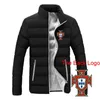 Men's Hoodies & Sweatshirts Men's Footballer Portugal Fashion Casual Warmer Outdoors Coats Thicken Stand Collar Cotton Jackets Zipper