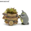 Planters Pots Modern Cartoon Succulent Planter Pot Resin Creative Crafts Cute Totoro Flower Home Decorations Vase Macetas 230621