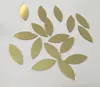 Craft Tools 120pcs of Glass Mosaic Tiles Petal Leaves Glass Supplies for Crafts Craft Mirrors Mirror Embellishments 230621