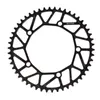 Bisiklet Serbest Tekerlekler Zincir çarklar liteproelit katlanır tam içi boş bisiklet krank yuvarlak zincir çark 48T 50T 52T 54T 56T Crankset Chainning BCD130 58T 230621