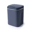 Pojemniki na śmieci 12/14/16 Inteligentne śmieci indukcyjne mogą automatyczne inteligentne czujnik burzowy elektryczny kosz na śmieci dotykowy do kuchni sypialnia 230627