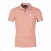 Herren T-Shirts Neues Roger Federer Herren Poloshirt Strickkragen Polo Lose Knopf Kurzarm Sport Golfshirt