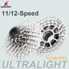 Bisiklet Freewheels Chainwheels Wuzei SL CNC YOL 12 11S Ultralight Freewheel 11 28 32 34 36T Bisiklet Kaset Volanı 12 Hızlı K7 Gravel 230621