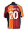 TOTTI 95 96 97 98 99 10 17 18 RETRO voetbalshirt 00 01 02 Klassiek BATISTUTA Candela voetbalshirt Vintage 2002 Maglia da NAKATA 88 89 90 91 NAKATA