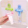 Plastic Rolling Squeezer Tube Partner Holder with Hanging Sucker Toothpaste Dispenser Bathroom Accessories dispensers