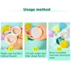 Sand Play Water Fun 15pcs Reusable Outdoors Self locking Happy Beach Toys Kids Bombs Pool Fast Filling Summer Colorful Silicone 230621