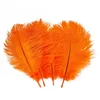 Plumas de plumas de avestruz blancas coloridas de 12-14 pulgadas (30-35 cm) para centro de mesa de boda decoración de eventos de fiesta de bodas decoración festiva