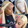 Lace Wigs 13x4 Blonde Front Wig Human Hair 613 Hd Frontal Brazilian 30 40 Inch Straight For Women