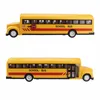 RC Car School Bus 2.4G Remote Control Buses Opening Door One Key Starting Transporter Vehicle Toys with color box Sound Light