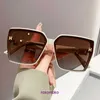 Wholesale top original H sunglasses online shop New Sunglasses frame UV resistant women with high end eyewear and large With Gift Box With Gift Box